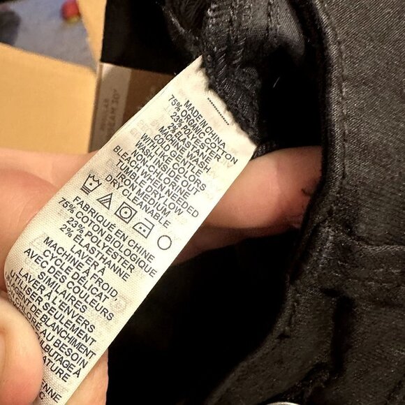 NWT Prana Women's Oday Skinny Jeans in Black Out - Size 4 - Picture 4 of 13